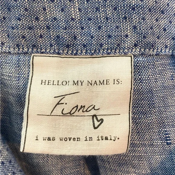 Frank & Eileen sleeveless linen blouse. EUC - Picture 9 of 11